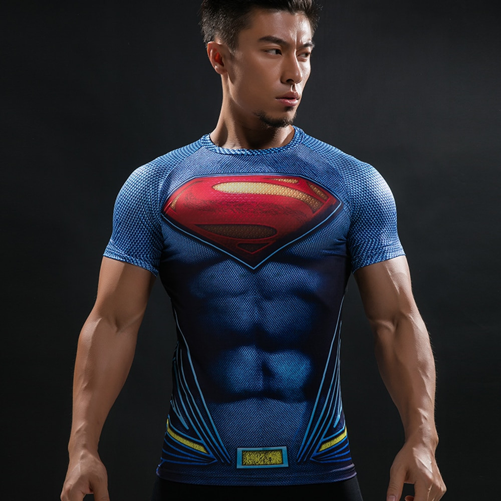 superman running shirt