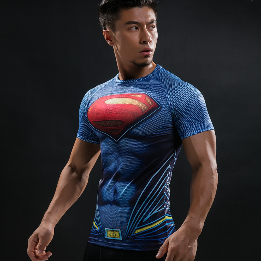 superman running shirt