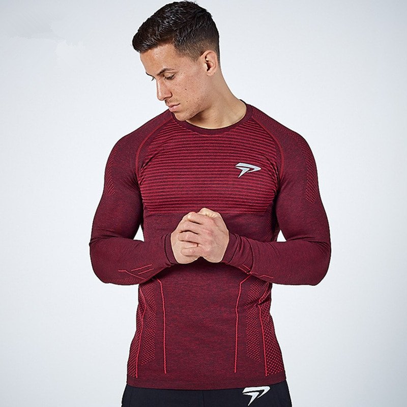 T-shirt Man Gym Fitness Training 