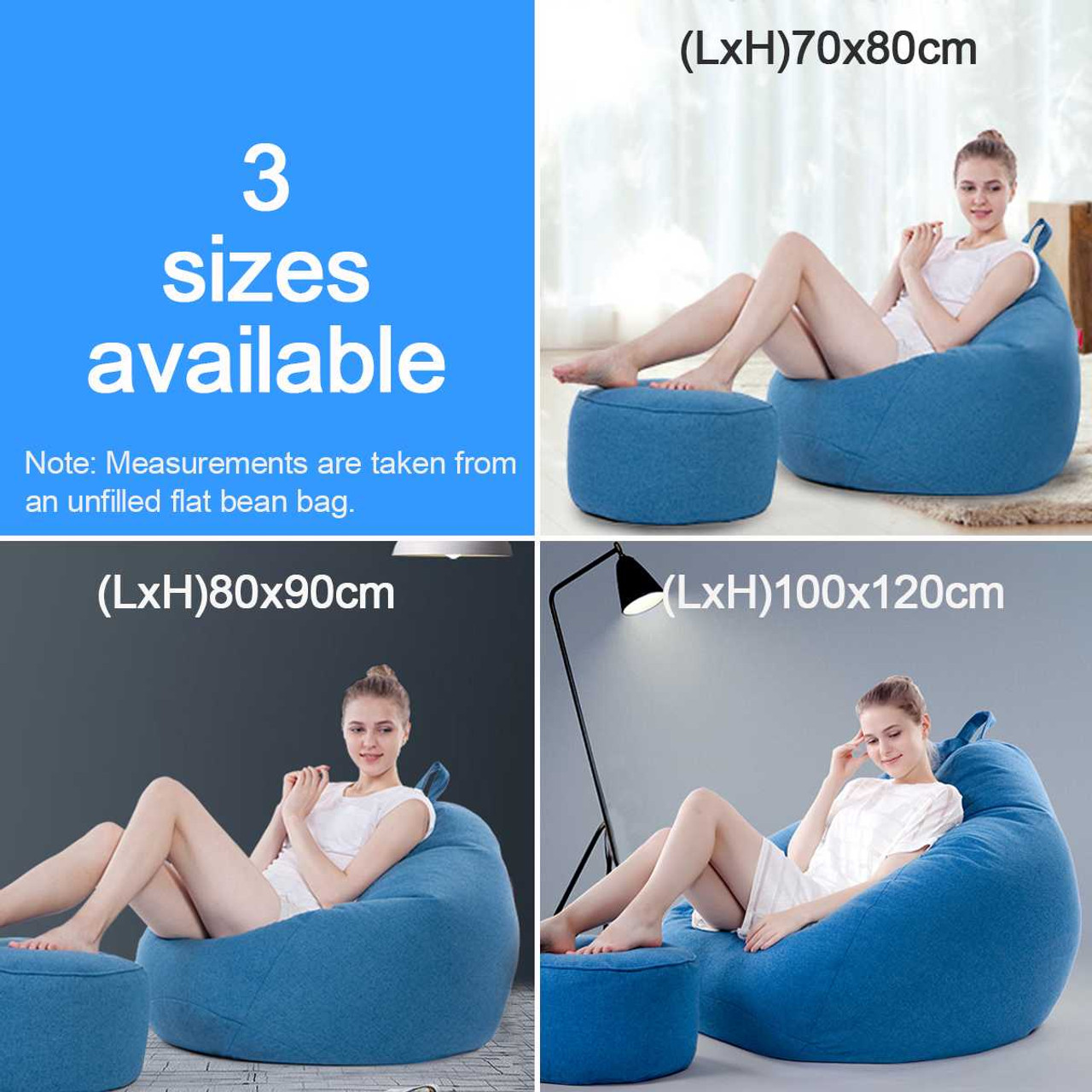 Dropshipping 180Cm Giant Fur Bean Bag Cover Big Round Soft Fluffy Faux Warm  Plush Lazy Sofa Bed Cover Living Room Furniture - AliExpress