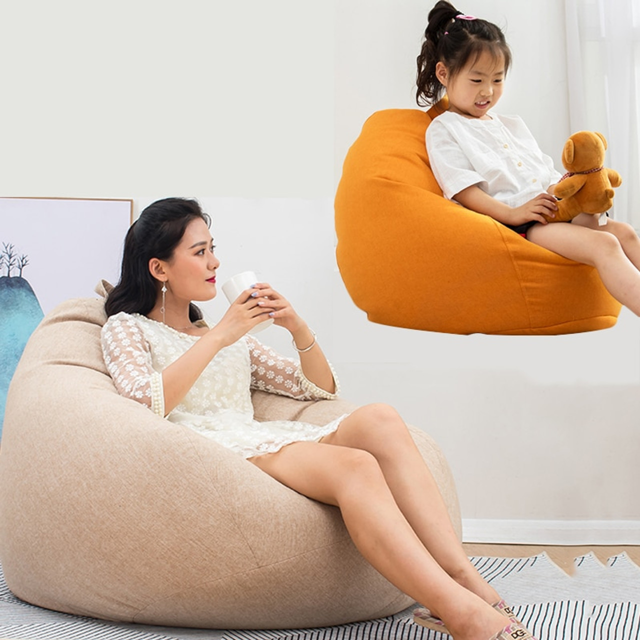 New Design Memory Foam Bean Bag Sofa Lazy Beanbags - China Bean Bag,  Beanbag | Made-in-China.com