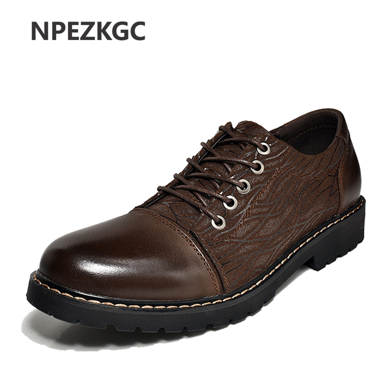 NPEZKGC Low Top Luxury Men Shoes Casual 