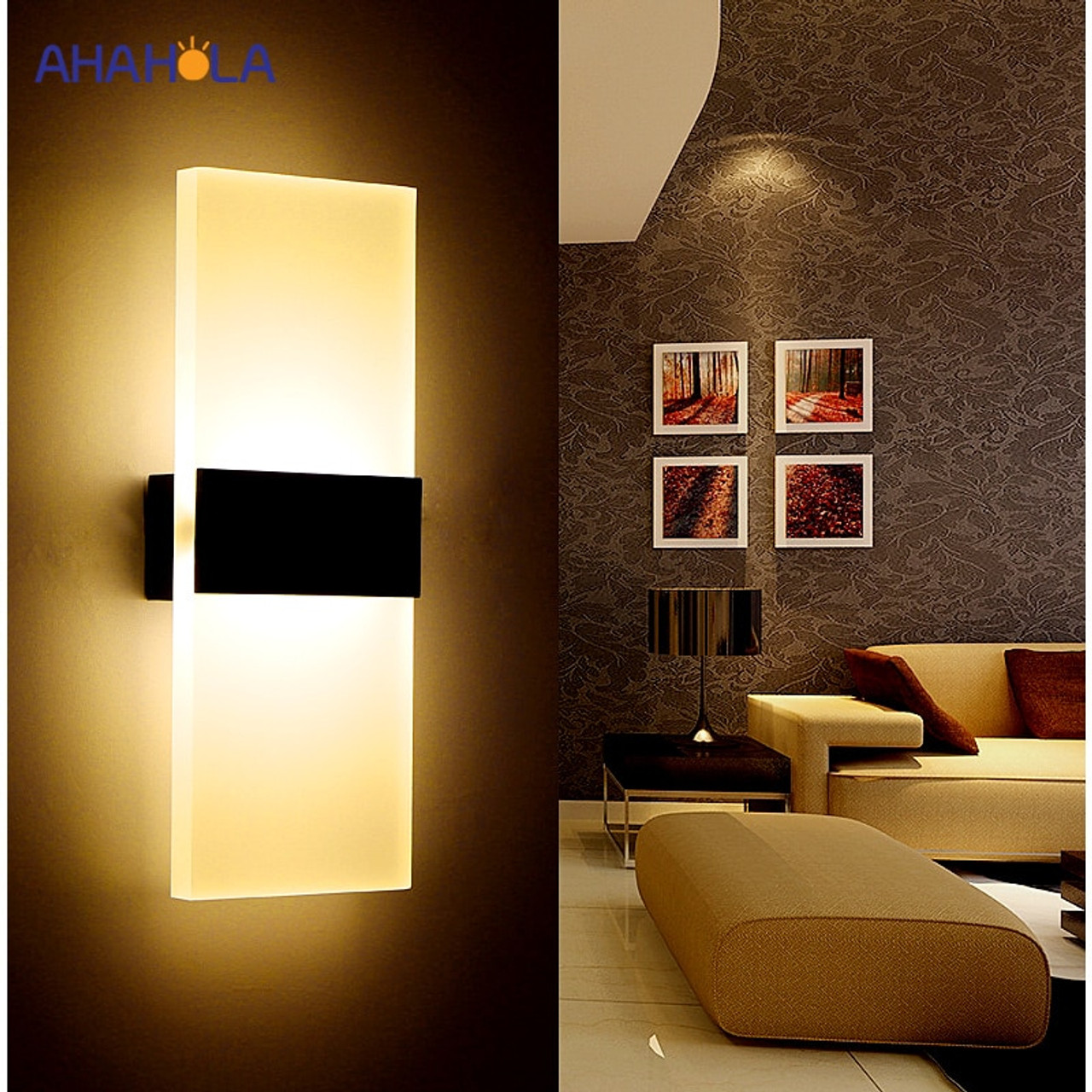 High Quality Wooden Wall Lights Wood LED Wall Sconces Lamp Modern And Brief Dining Room Living Room Hotel Corridor Lamps Lighting Nordic Creativity G4 Cube Lighting Decorative Home Kitchen Indoor Lighting