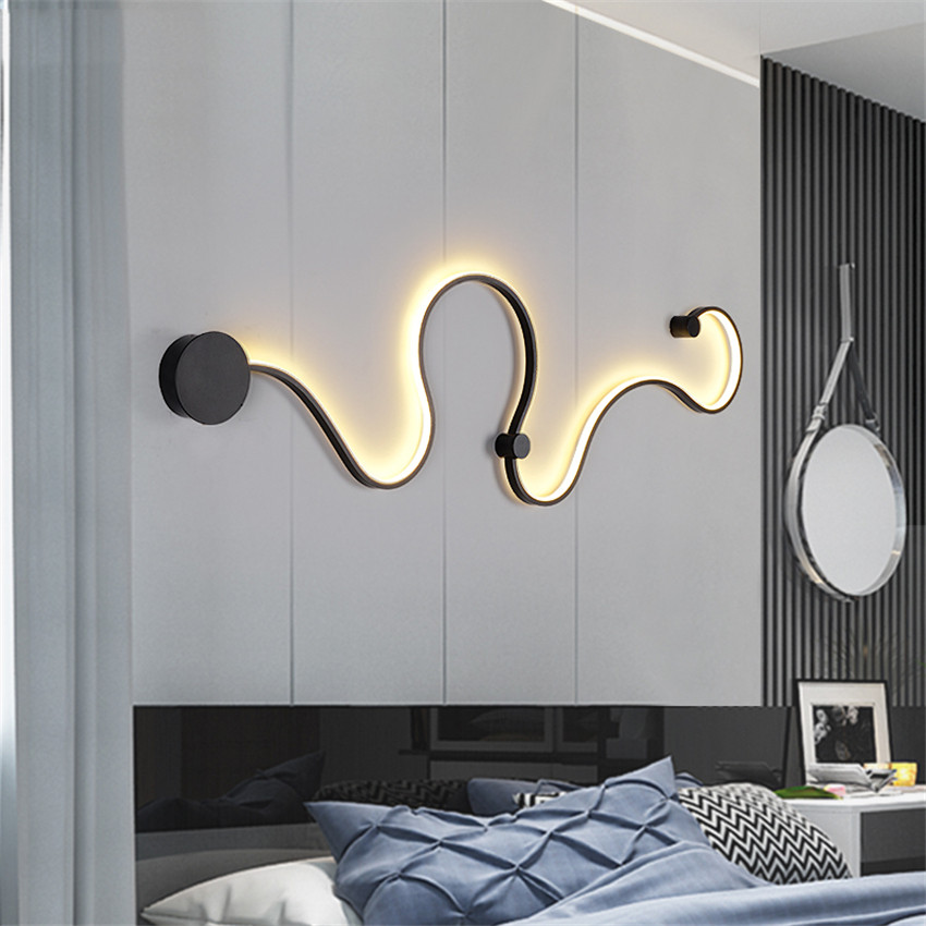 Modern Led Wall Lamps For Bedroom Study Living Balcony Room