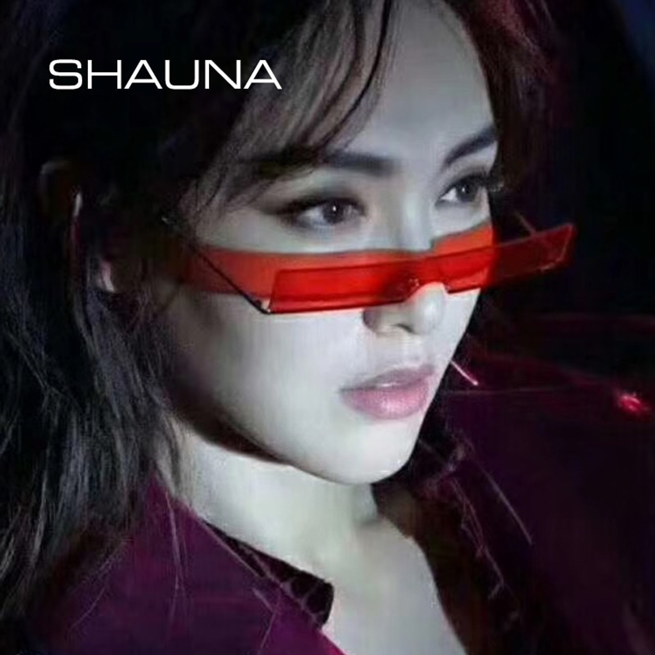 Shauna Fashion Half Frame Small Rectangle Sunglasses Women Brand