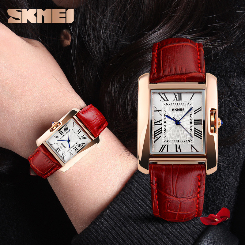 Watch Women Skmei Brand Elegant Retro Watches Fashion Ladies Quartz Watches Clock Women Casual Leather Women S Wristwatches Onshopdeals Com
