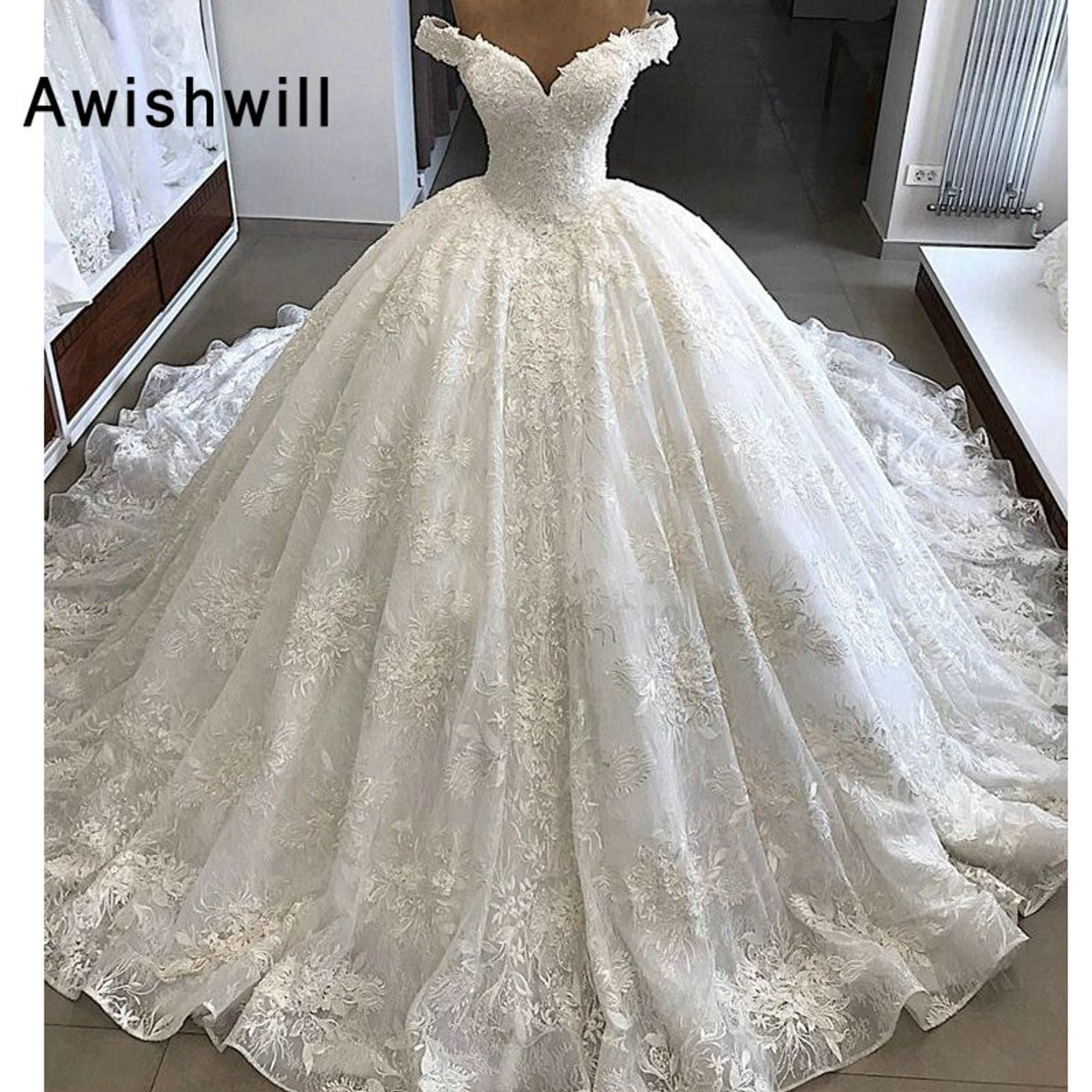 lace wedding dresses 2019