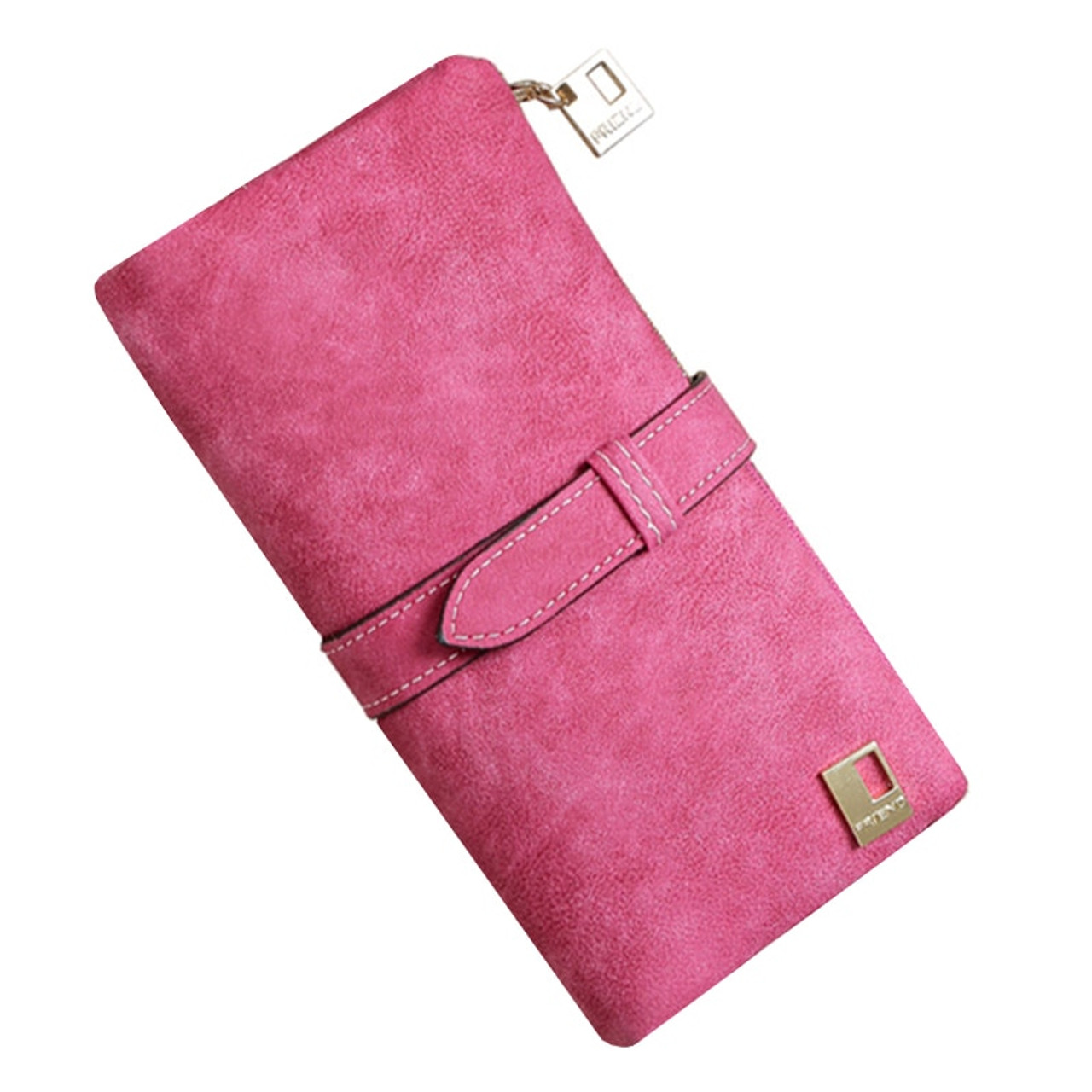 Genuine Leather Women's Wallet and Coin Purse with RFID Protector