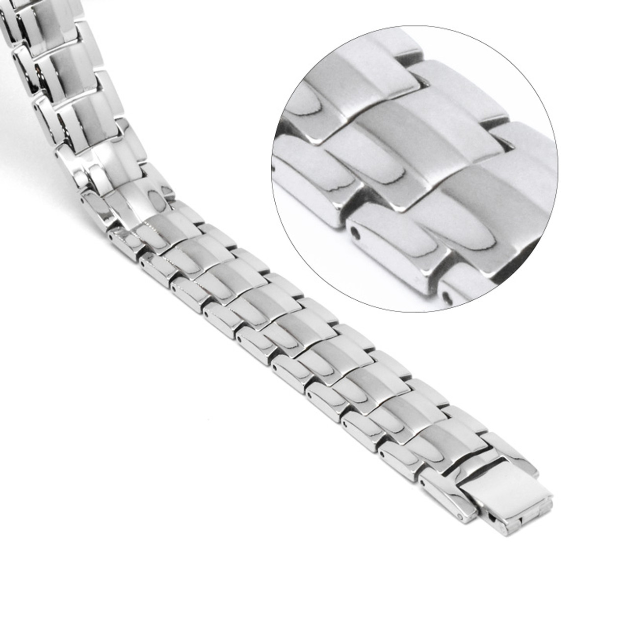 Men's Titanium Steel Enamel Bracelet Enamel Color Carving - Temu