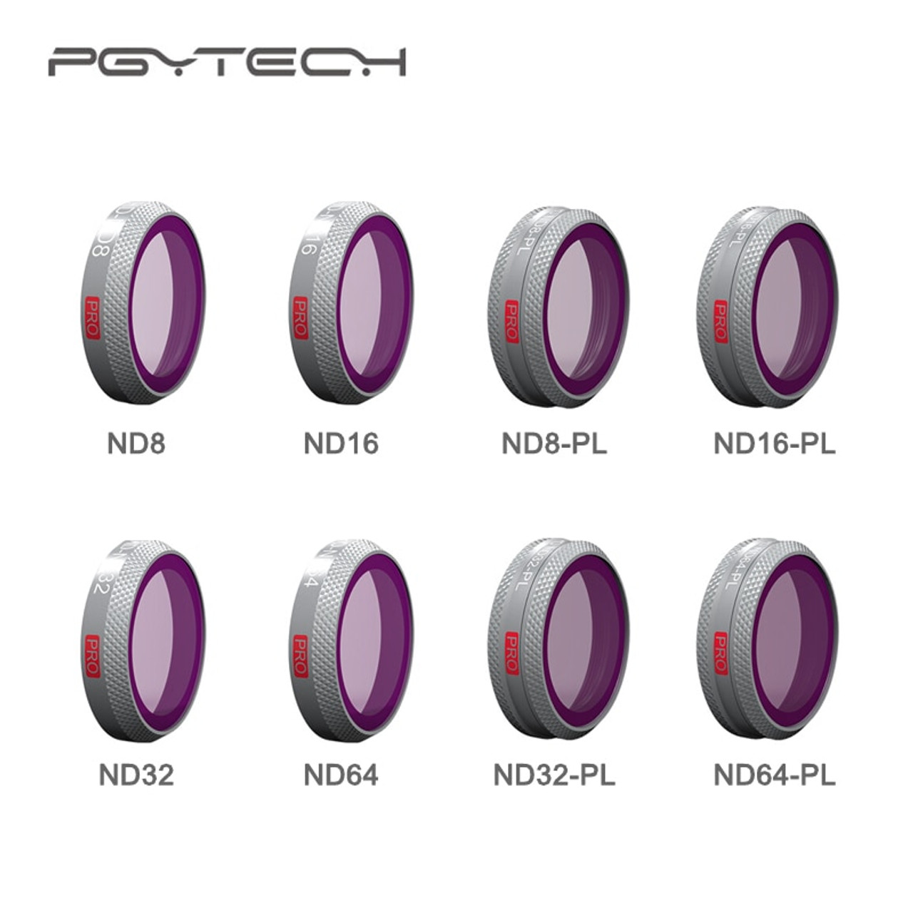 - Advanced Version ND8 16 32 64 ND SET PGYTECH Filter for MAVIC 2 ZOOM