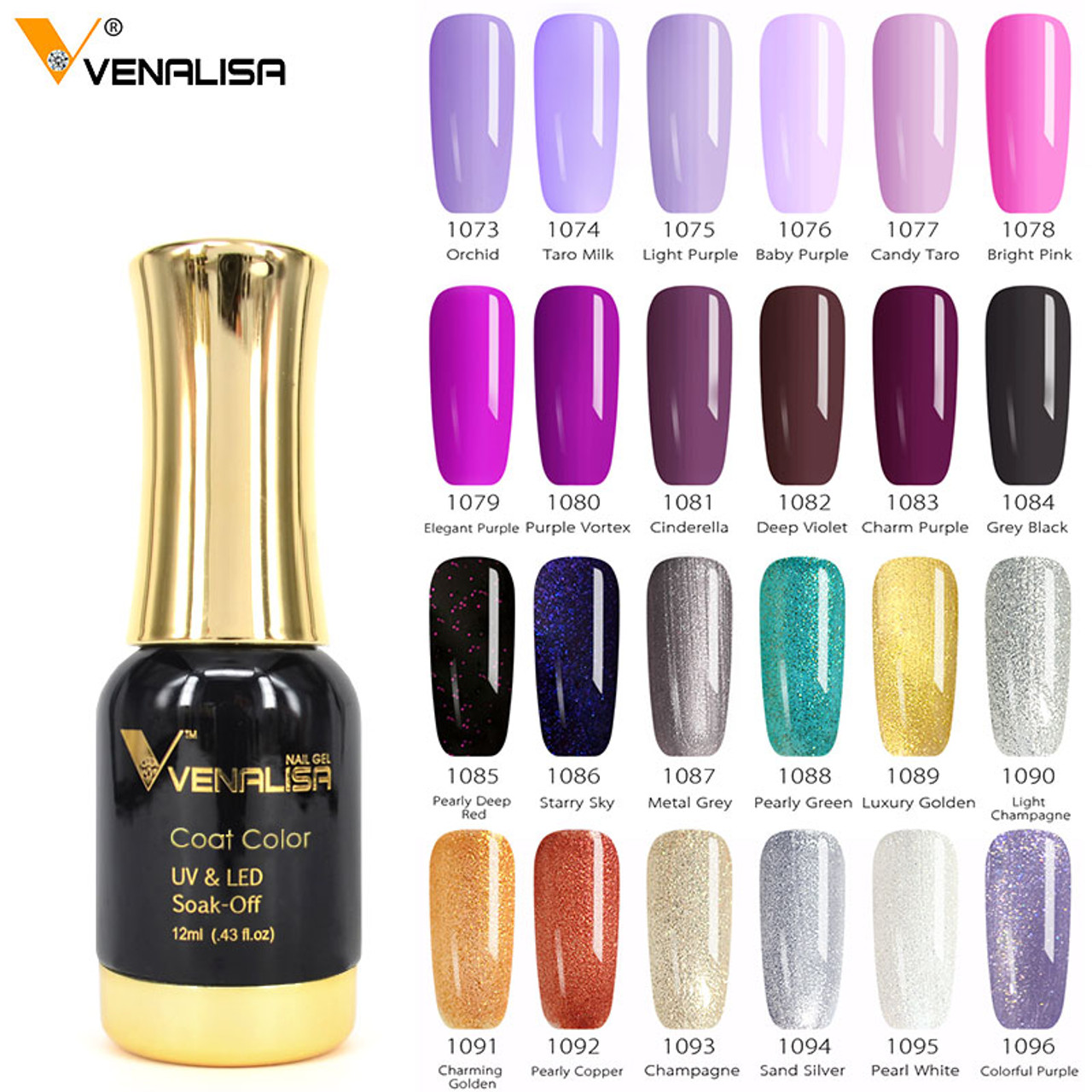 UV Gel Polish Nail Lacquer Varnishes 