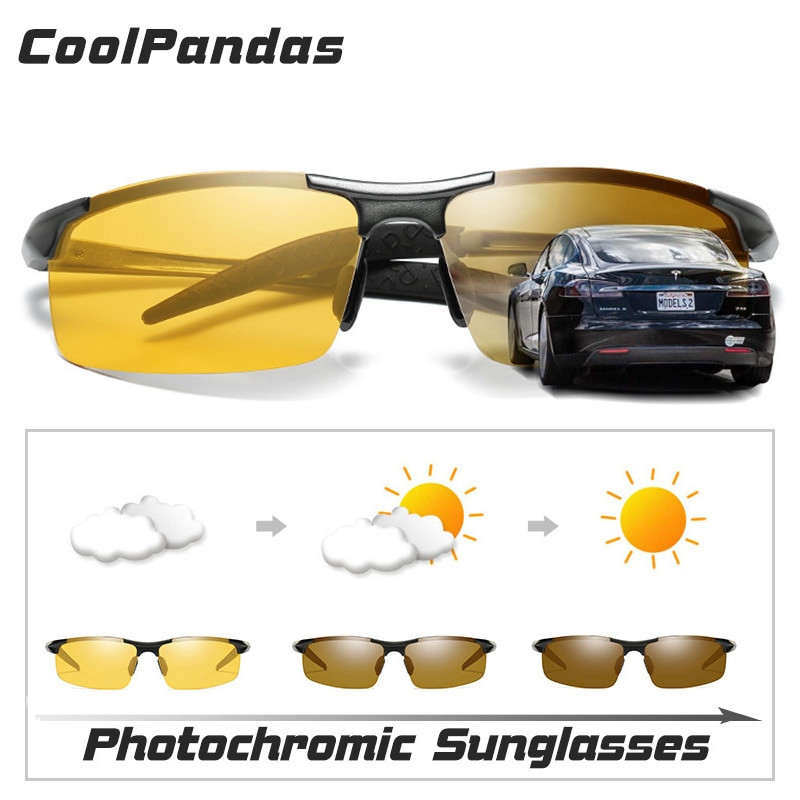 photochromic driving glasses