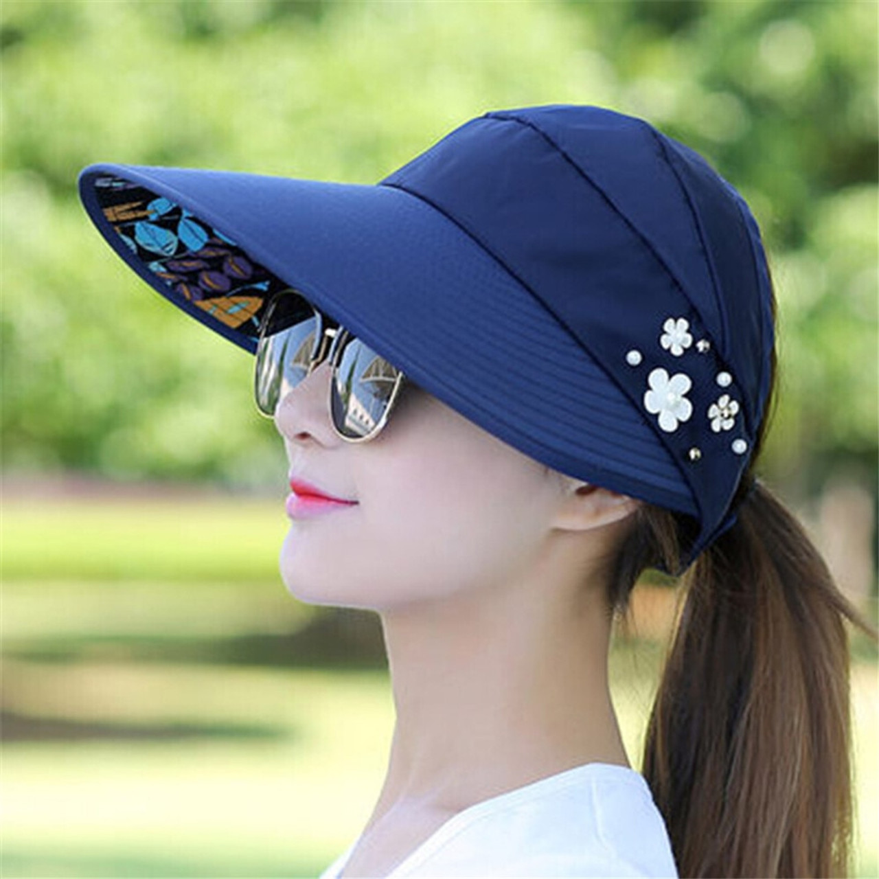 sun protection visor hat