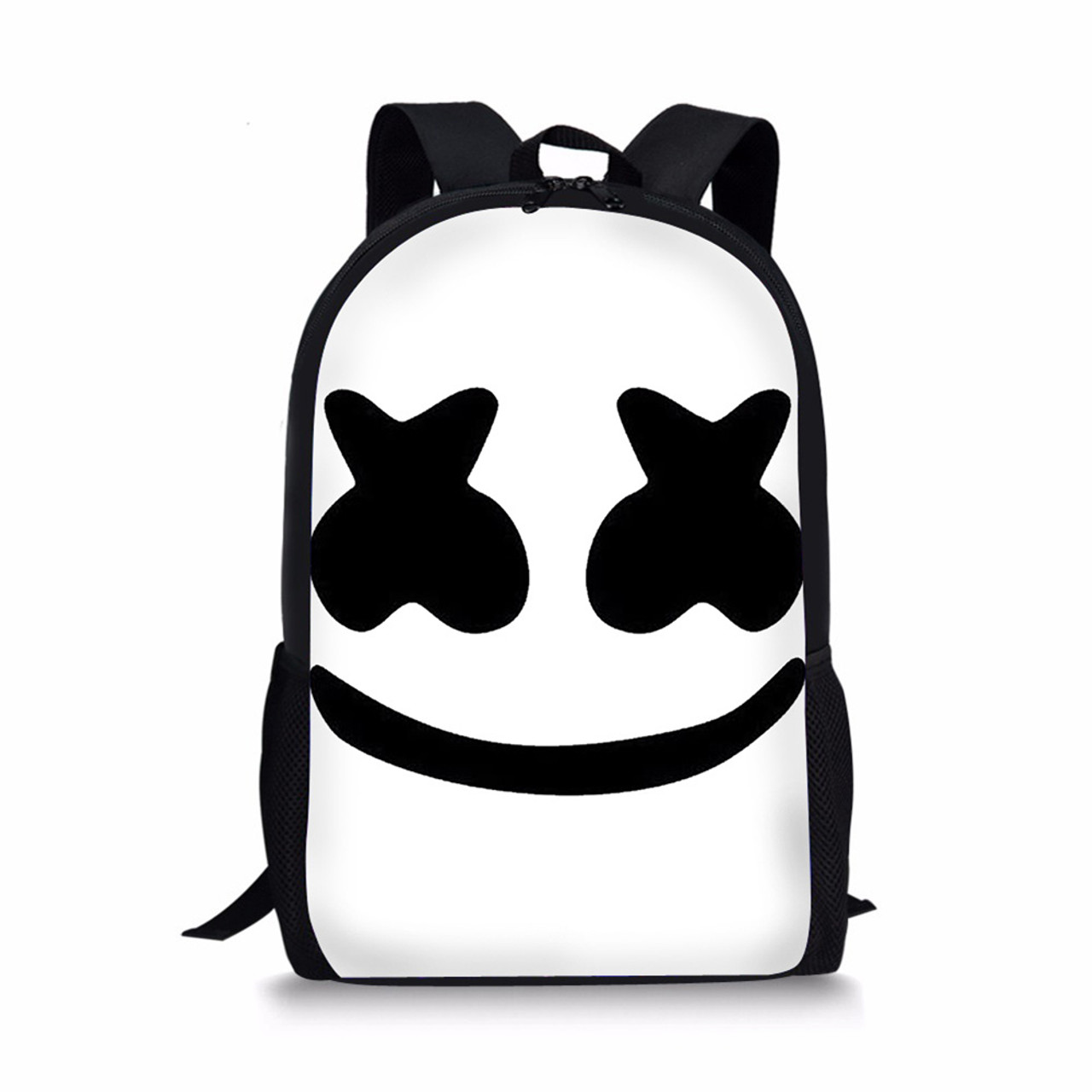 Buy Kids Marshmallow Candy Smile Hoodie Battle Royale Gig Boys Girls School  Backpack Lunch Bag White/Graphite Grey Online at desertcartUAE