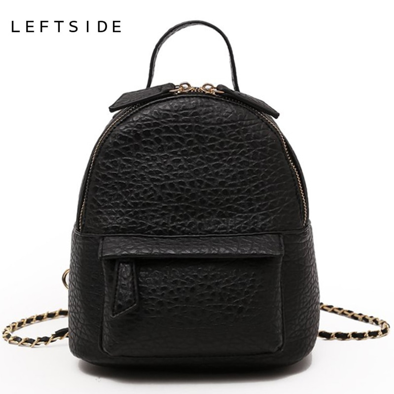 ladies small black backpack