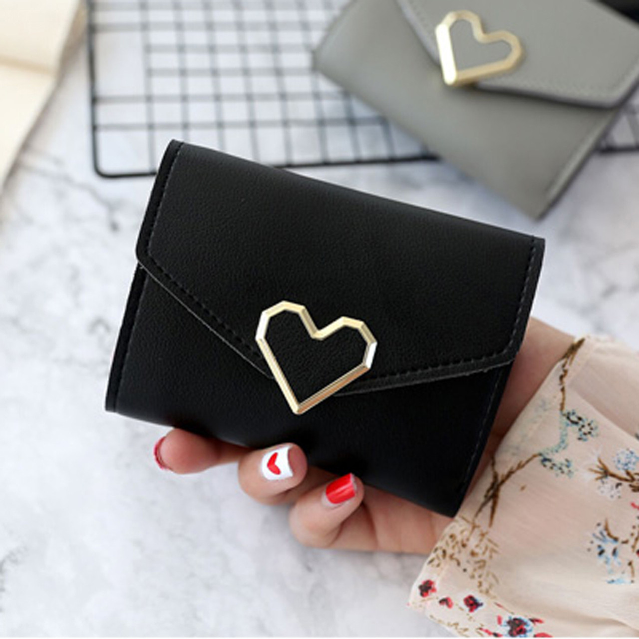 Cute Wallet Female Small Short Purse for Womens Indonesia | Ubuy