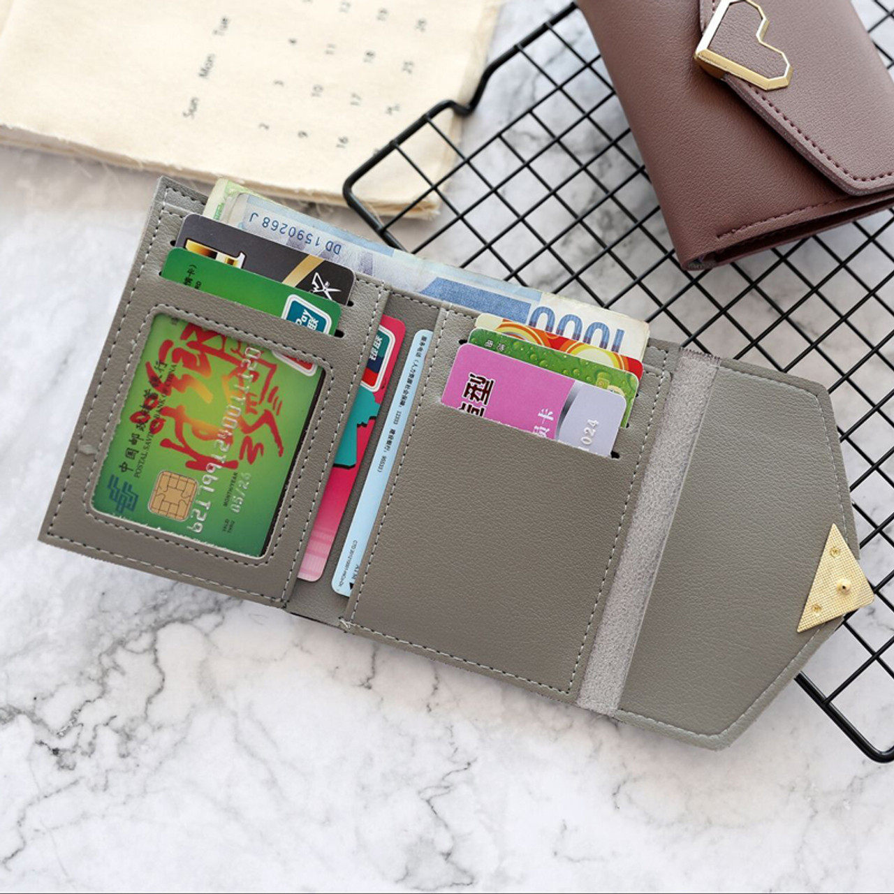 Latest Fashion Designer Long Clutch Wallet for Women with Multi-Card Bit