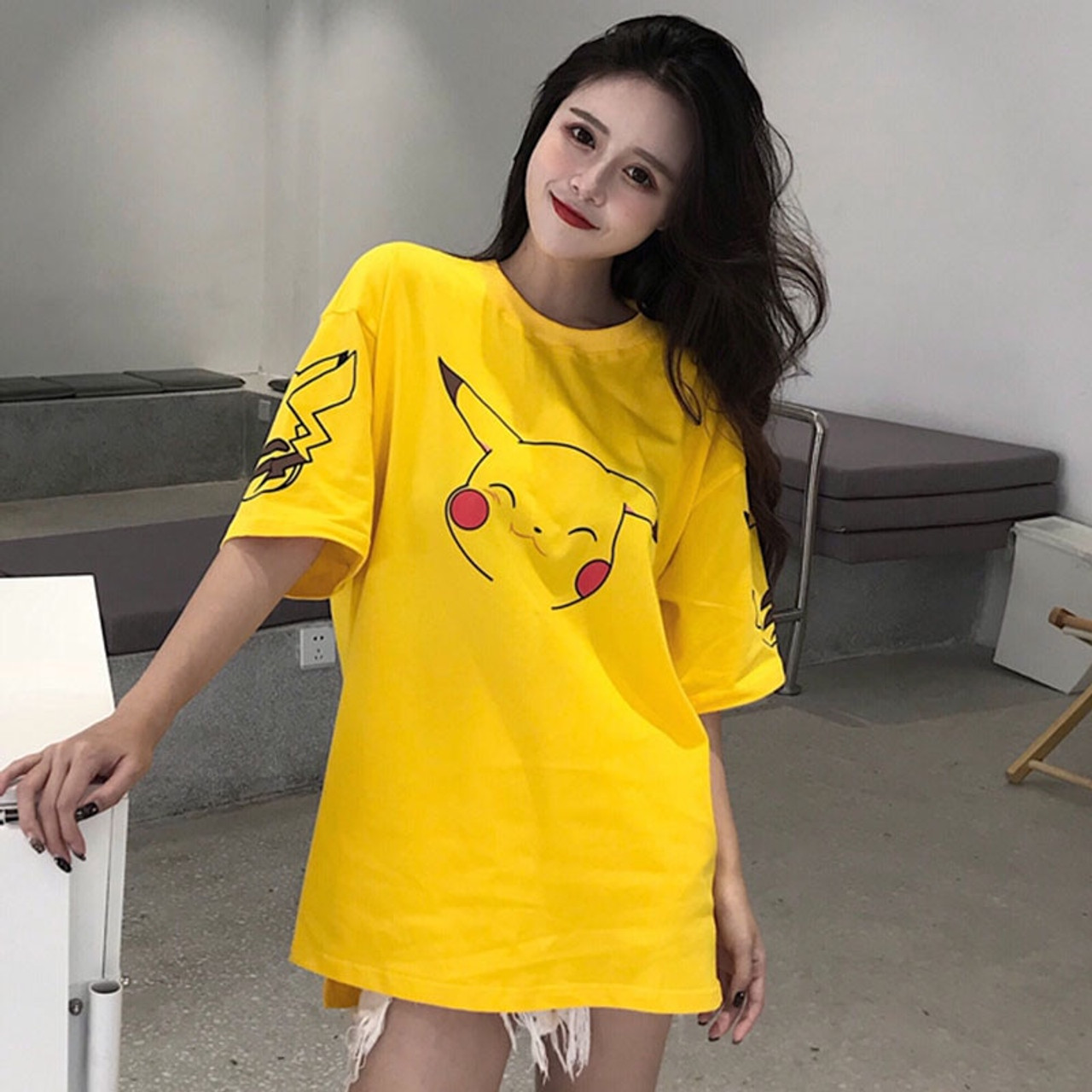 yellow t shirt for ladies