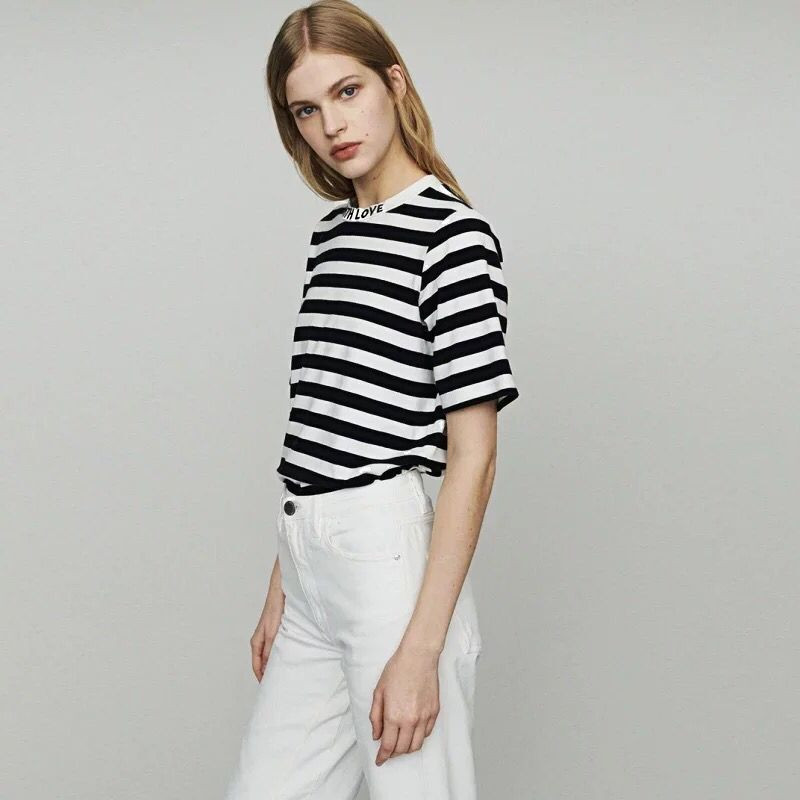 embroidered tee womens