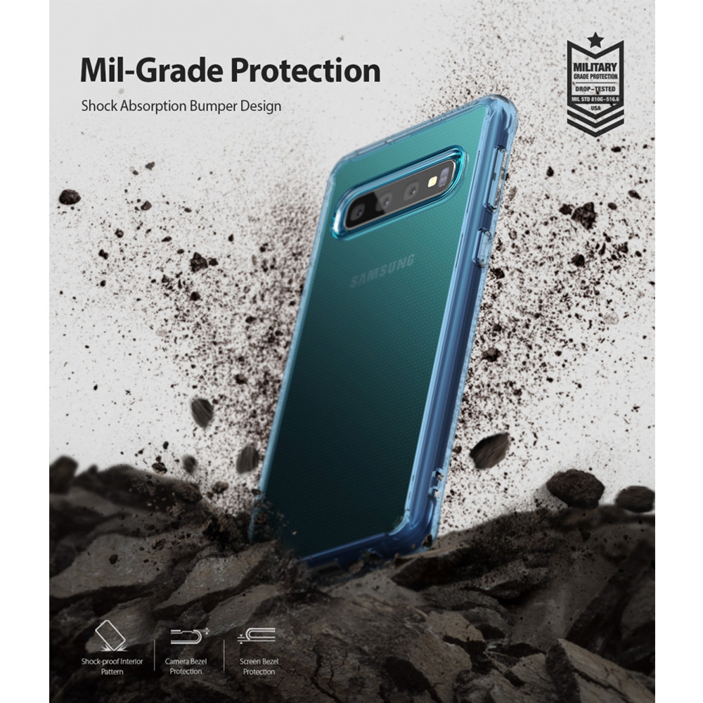 Ringke Fusion Designed for Galaxy S10 Silicone Case Flexible Tpu and  Transparent Hard PC Back Cover Hybrid for S10 Plus S10e - OnshopDeals.Com