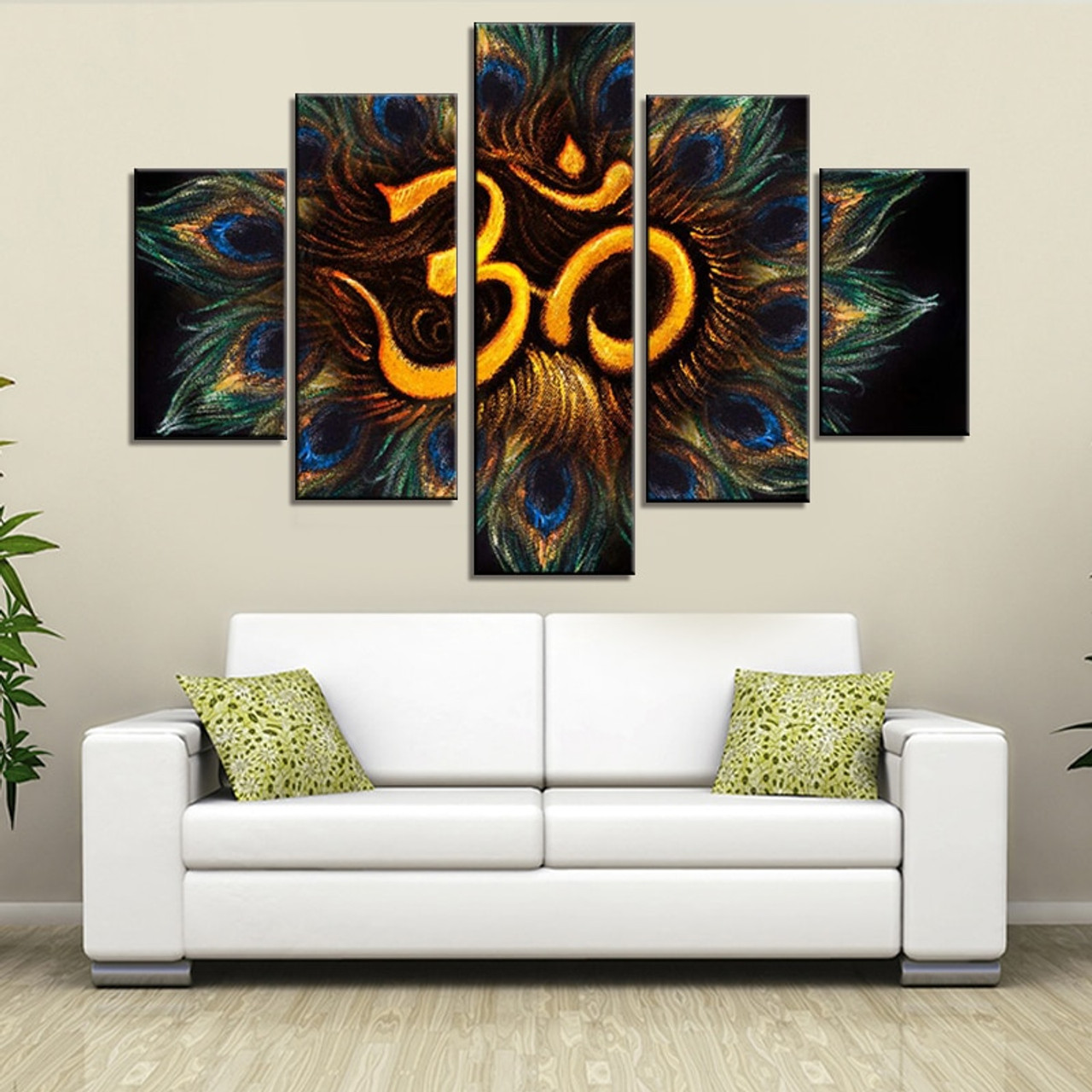 om symbol painting