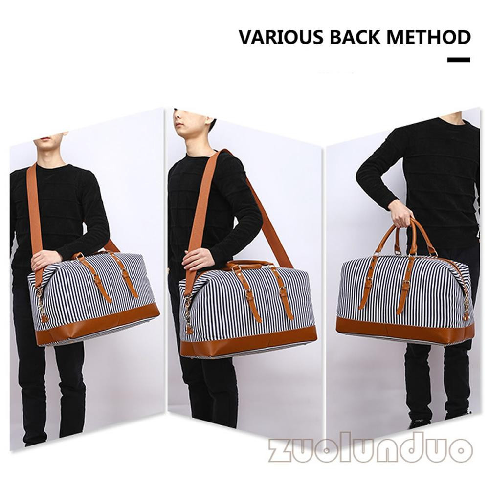 canvas weekend bag womens