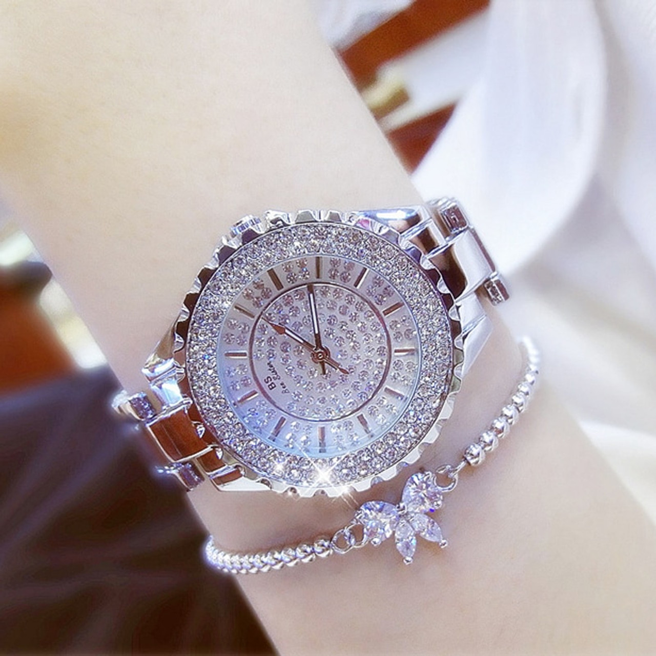 Women Watches 2019 Luxury Brand Diamond Quartz Ladies Rose Gold Watch Stainless Steel Clock Dress Watch Women Relogio Feminino Onshopdeals Com