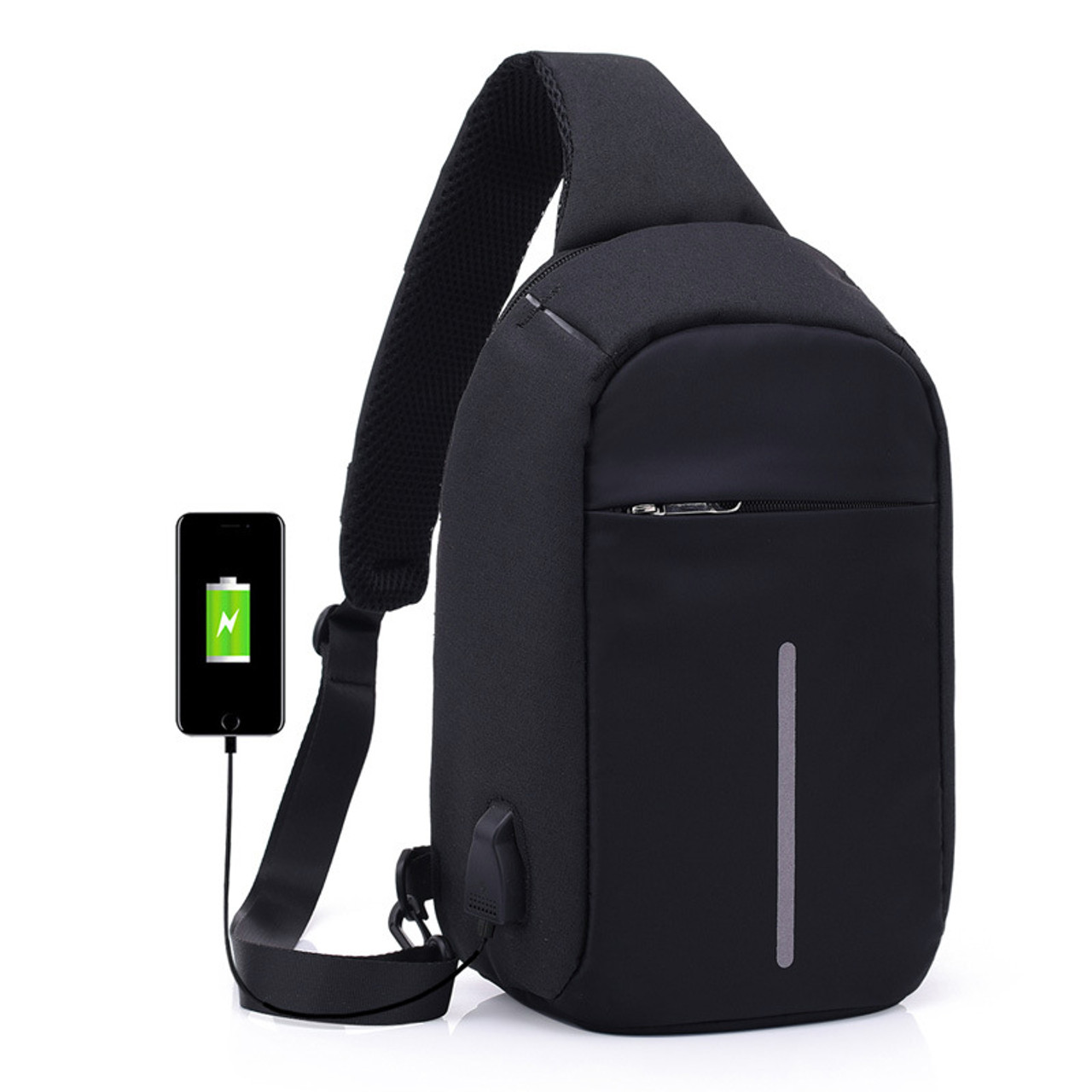 unisex usb charging backpack