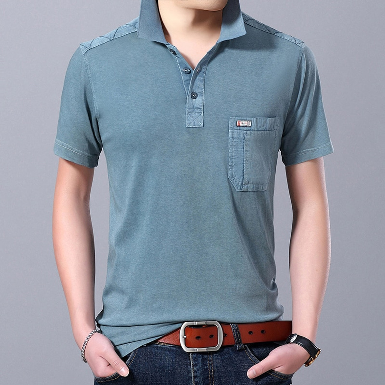 polo tees men's