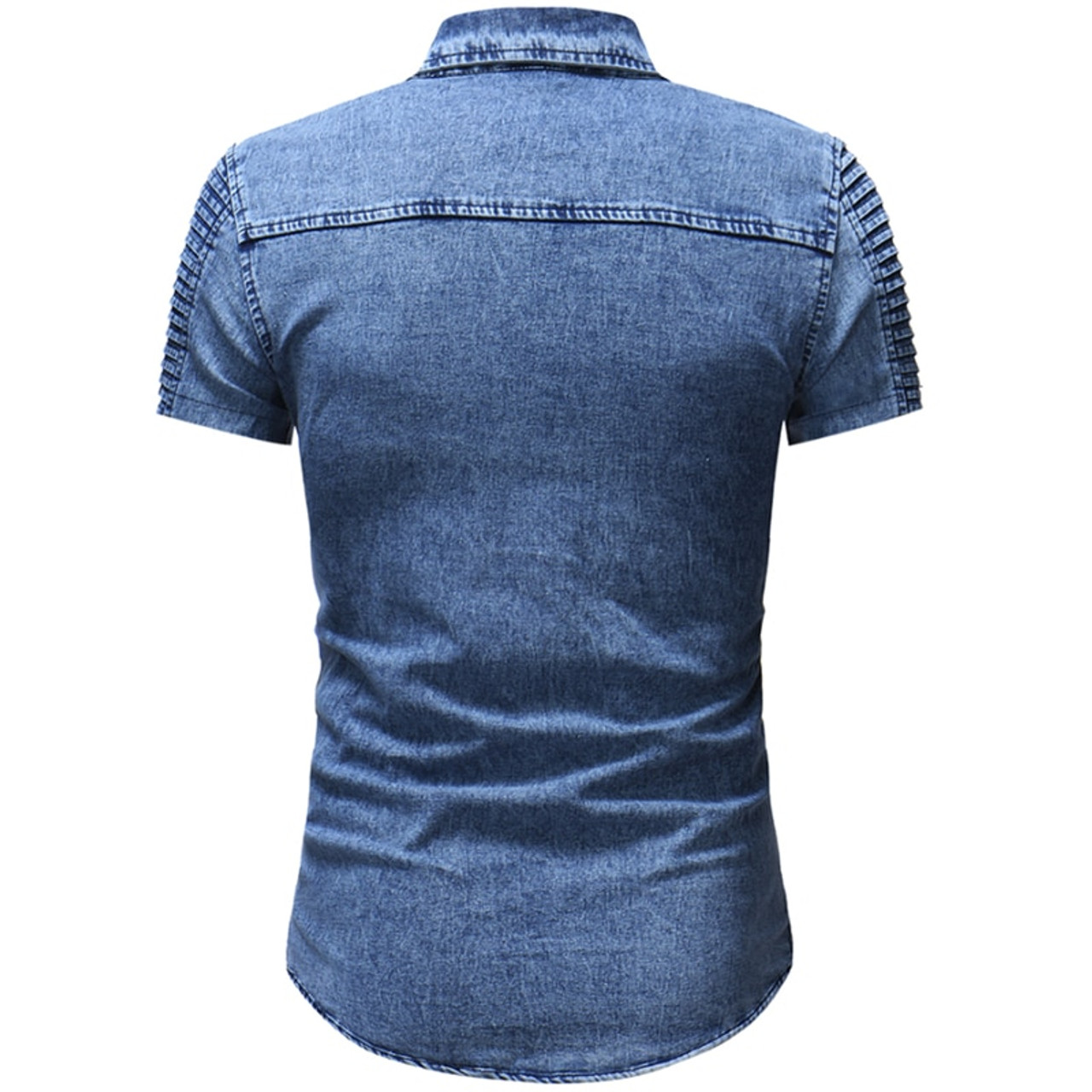 denim t shirt men