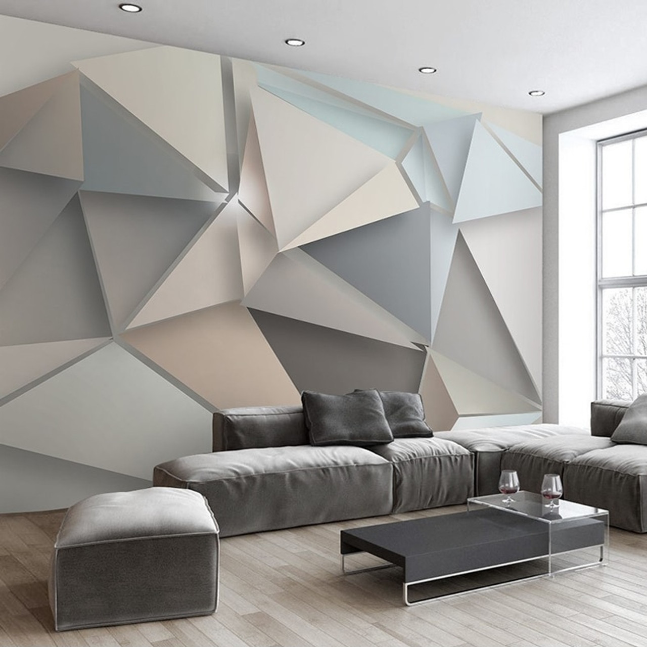 Beibehang Custom Photo Wallpaper 3d Modern Tv Background Wall