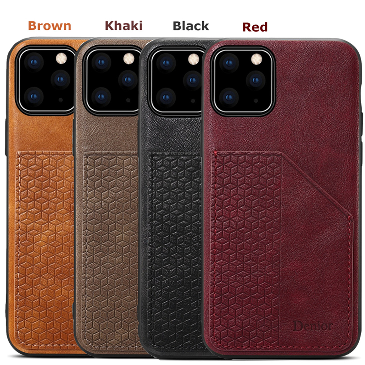 Card Holder Phone Case For Apple Iphone 11 Pro Max Luxury Leather Cover Fitted Silicone Frame Anti Knock Business Onshopdeals Com