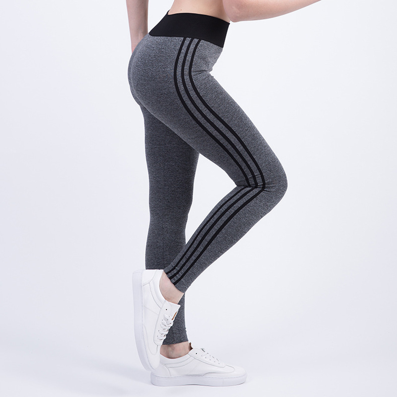 workout leggings with drawstring waist