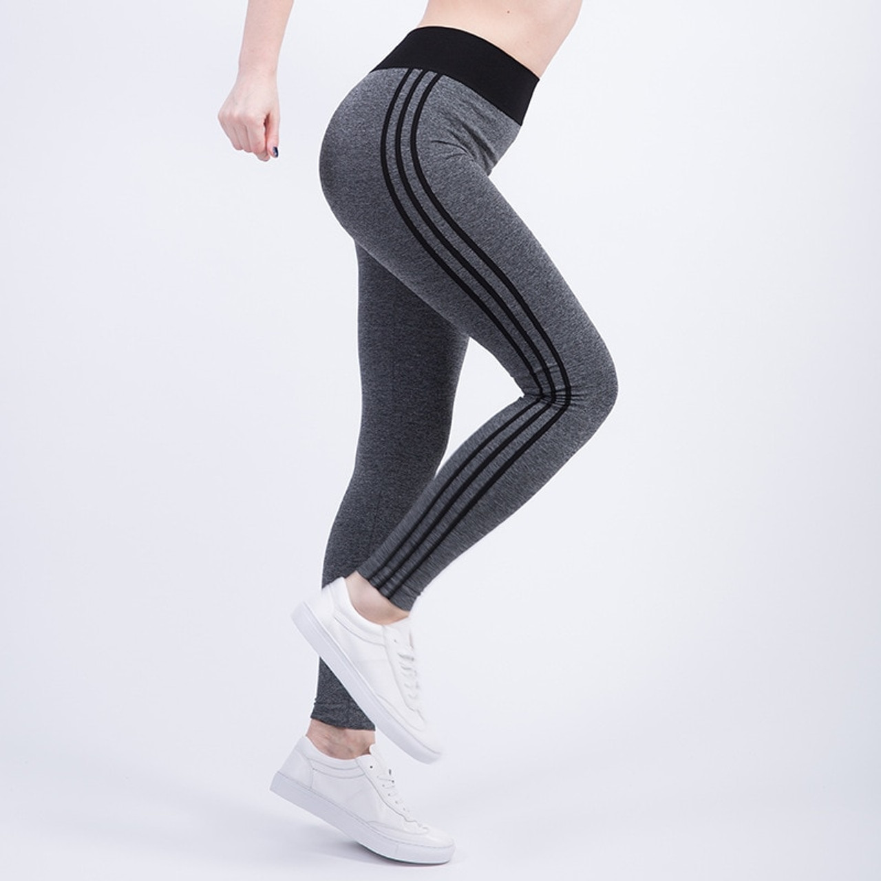 drawstring workout leggings