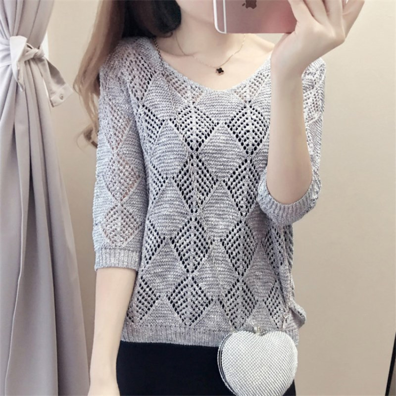 Woman Sweater Autumn And Spring Round 