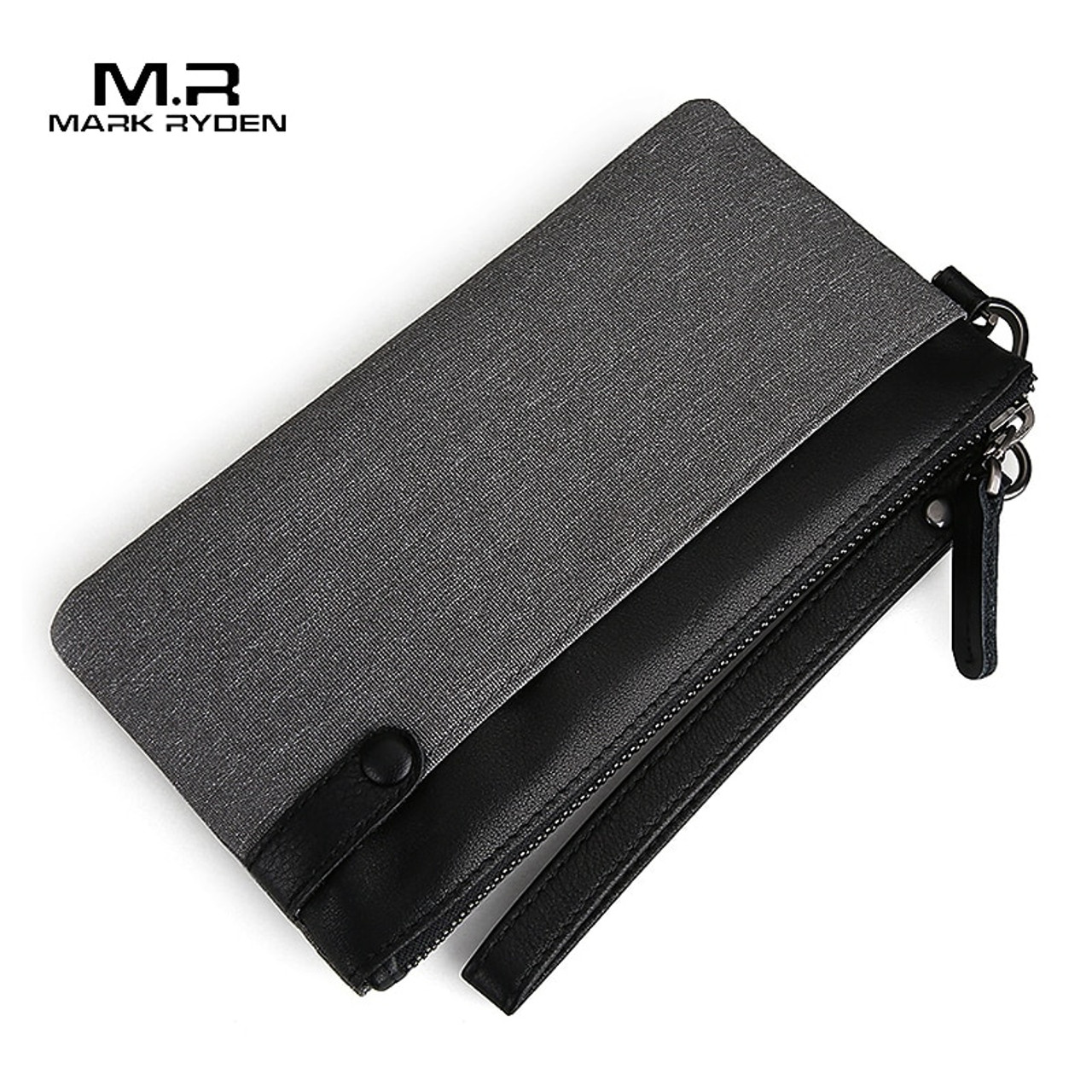 male hand purse