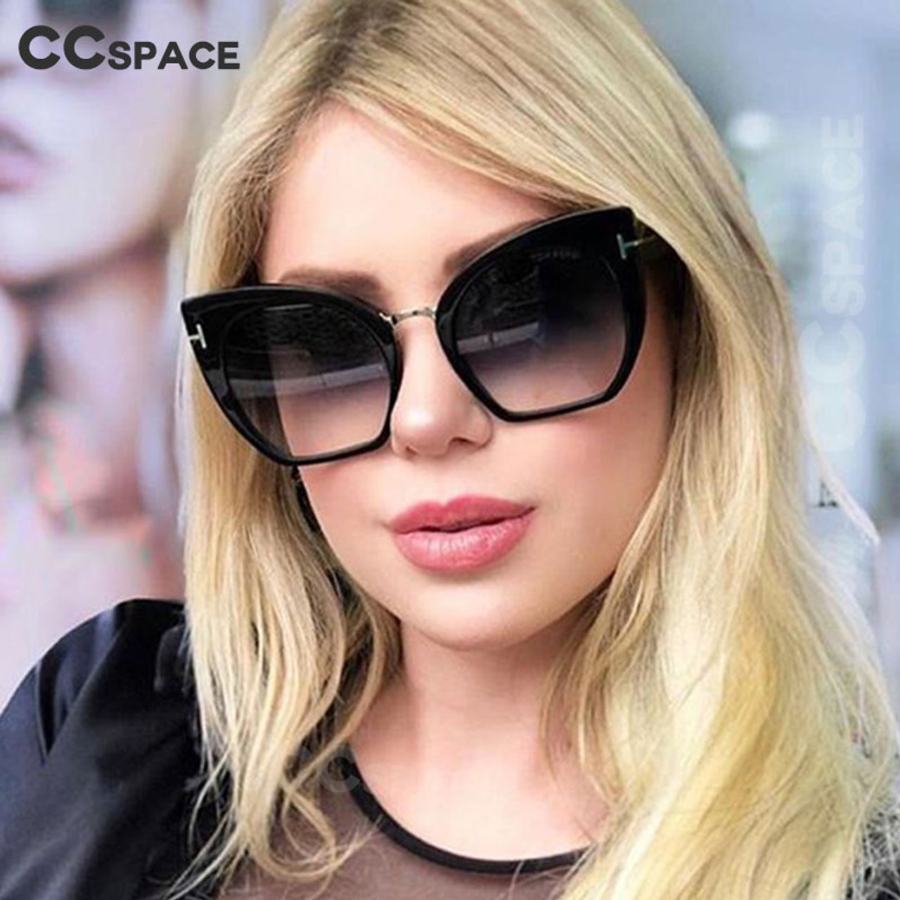 Oversized cat eye sunglasses designer clearance