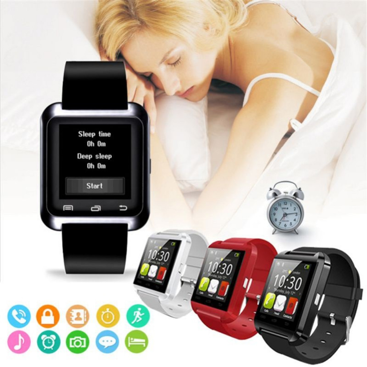 u8 bluetooth smart wrist watch