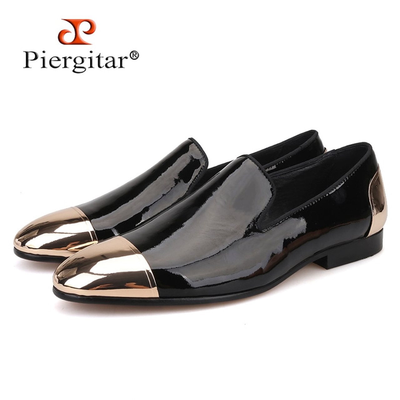 patent leather mens loafers