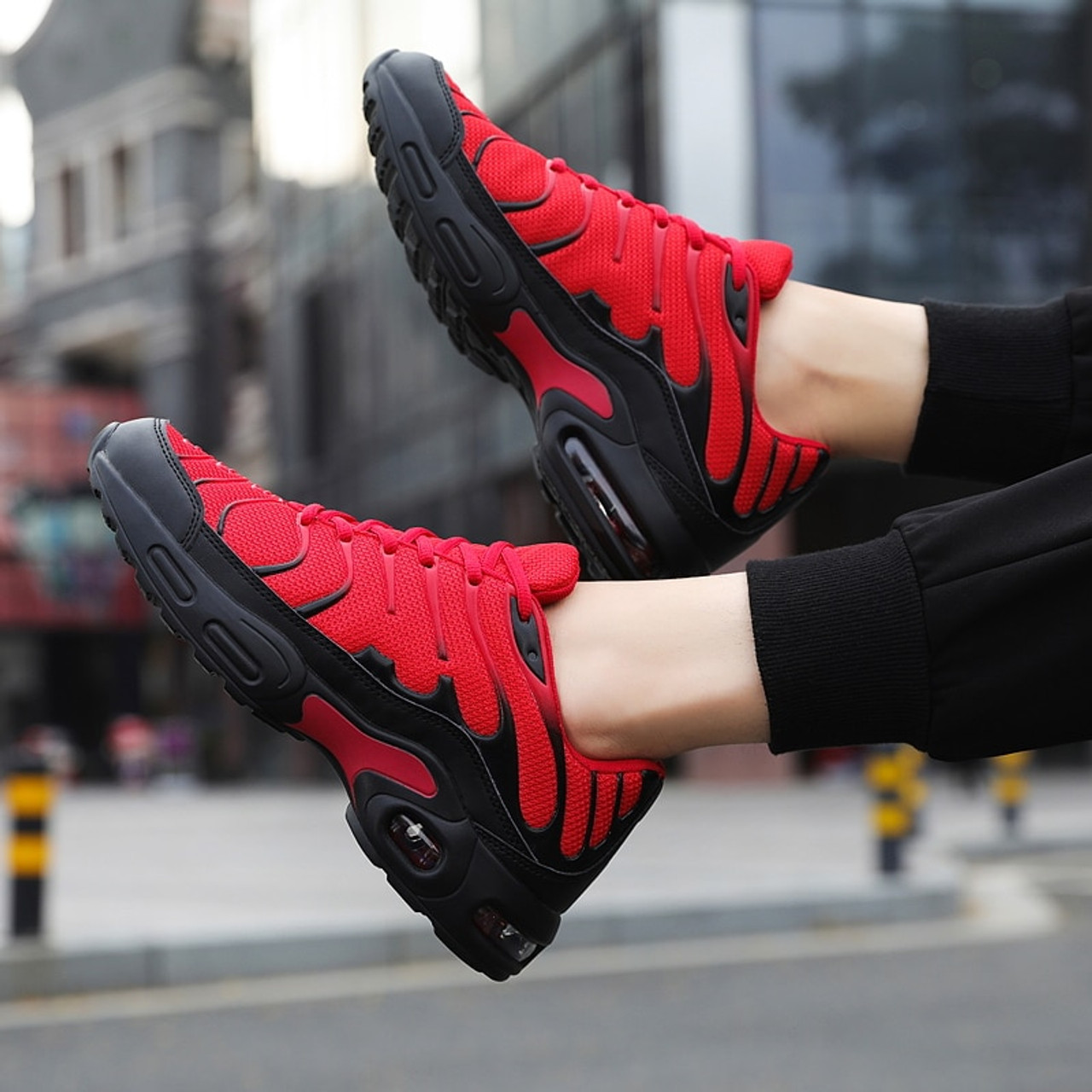 fashion breathable sport running shoes