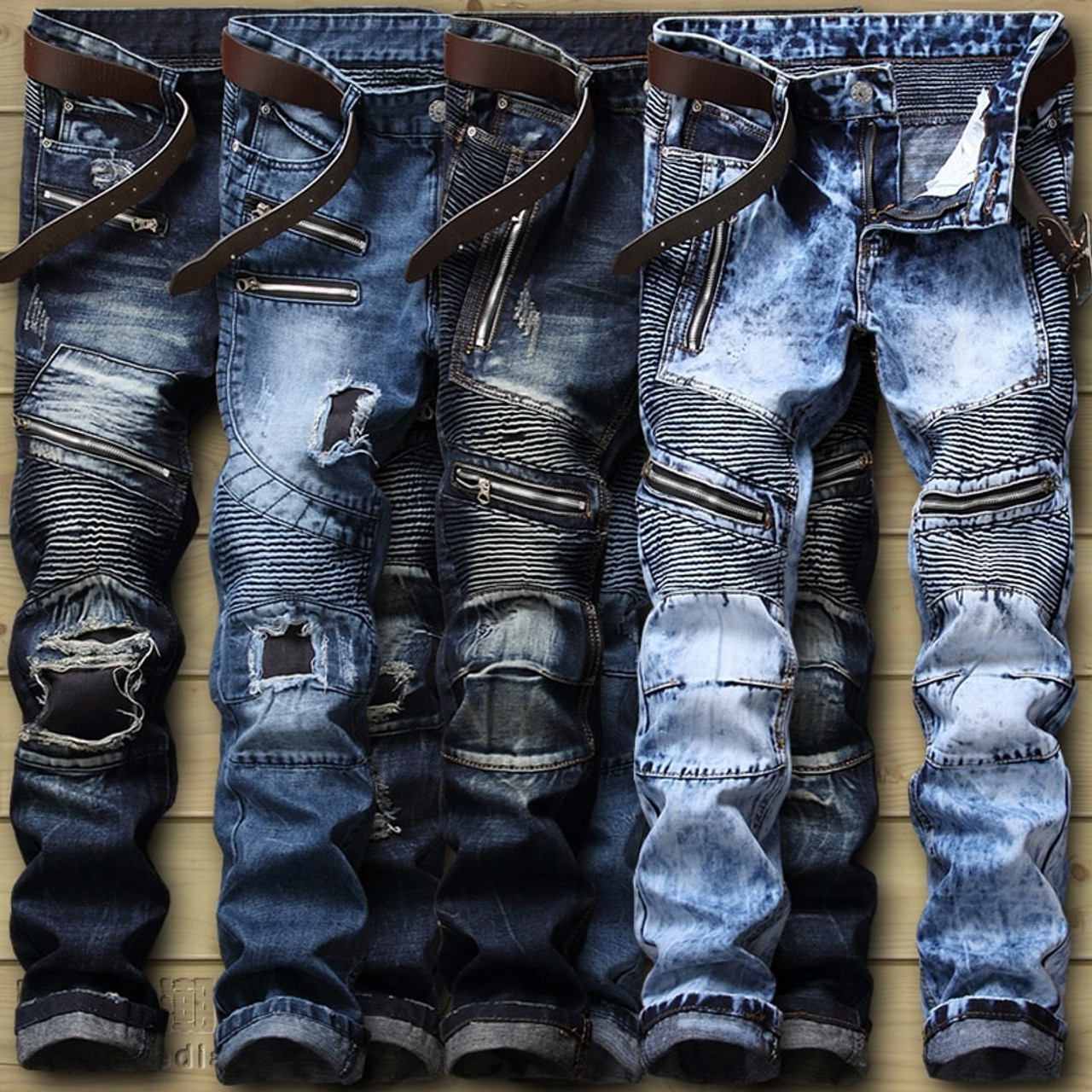 hip hop denim jeans