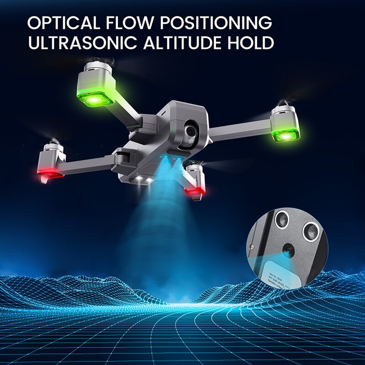 Potensic D88 5G WiFi FPV Drone with 2K Camera High Hold Mode