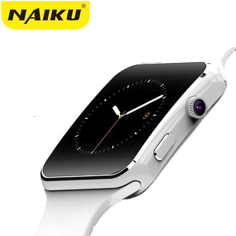NAIKU Bluetooth Smart Watch X6 Sport Passometer Smartwatch with Camera  Support SIM Card Whatsapp Facebook for Android Phone - OnshopDeals.Com