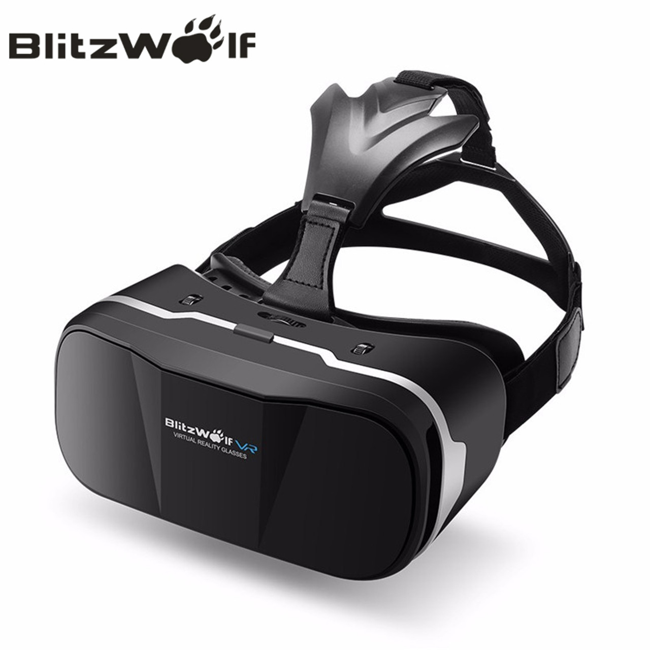 blitzwolf original bw vr3 3d vr virtual reality glasses headset headmount for iphone 7 6 for samsung 3 5 6 3 inch smartphone