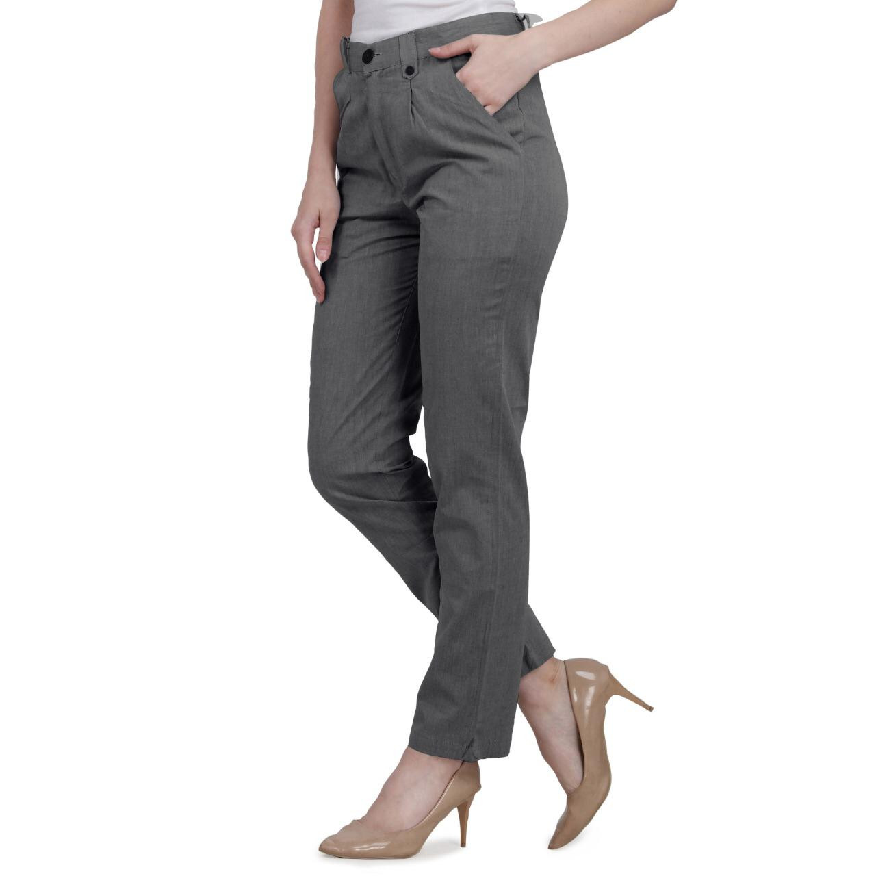 Amazon.com: MFJESEAA Business Casual Womens Pants Wide Legged Pant New  Cotton and Linen Casual Pants Elastic Pants Trousers European and American  Border Foreign Trade Black : Clothing, Shoes & Jewelry