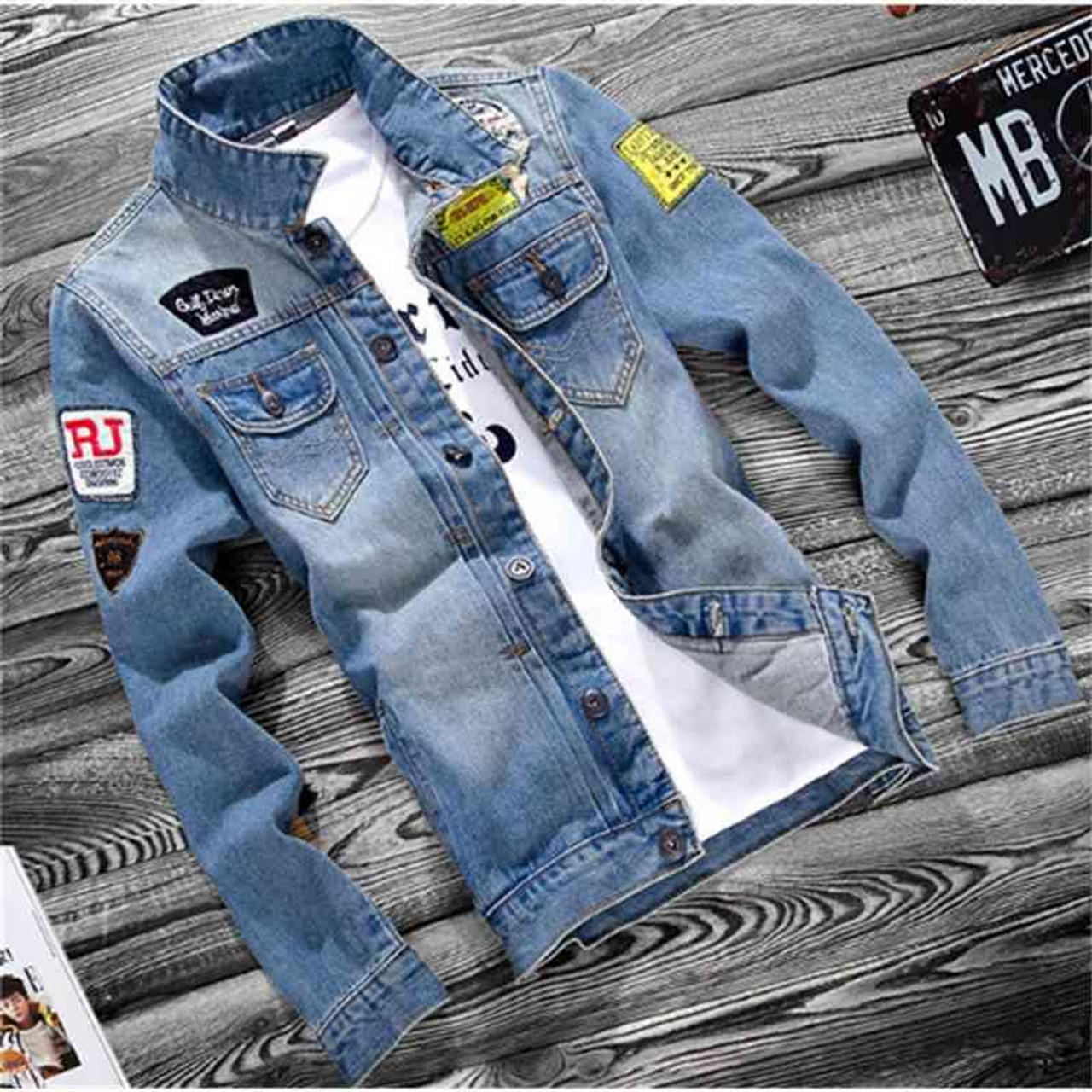 Slim Fit Ripped Denim Cowboy Jacket For Men Sleeveless Casual Mens  Waistcoat With Jeans Coat 5XL227e From Yncwe, $28.44 | DHgate.Com