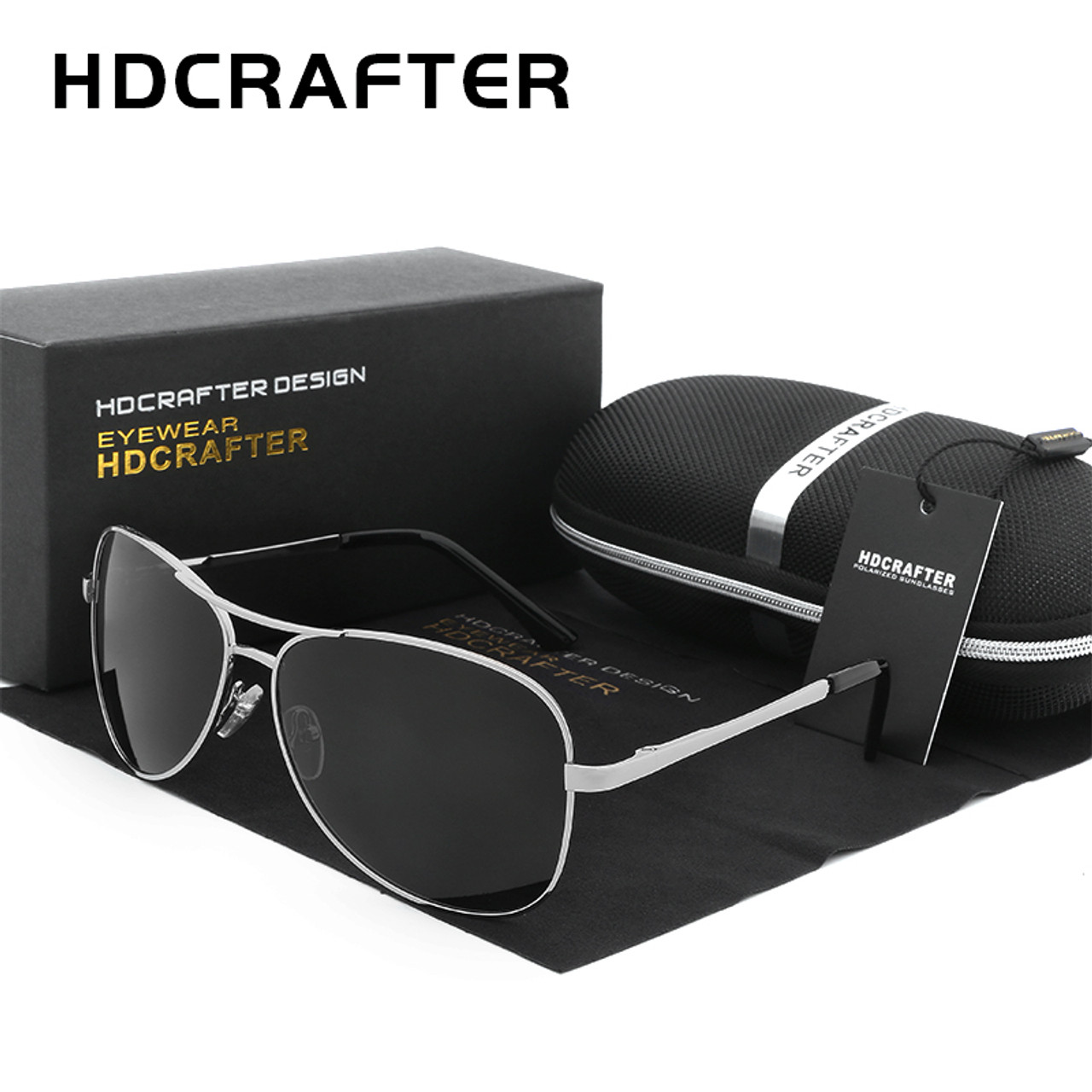 Hdcrafter Aviator Sunglasses Men Polarized Sun Glasses For Men Fashion Uv400 Driving Outdoor Sunglasses With Box Onshopdeals Com Hdcrafter Aviator Sunglasses Men Polarized Sun Glasses For Men Fashion Uv400 Driving Outdoor Sunglasses With Box Onshopdeals Com
