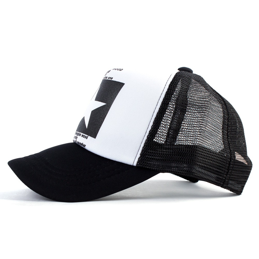 Summer Star Snapback Baseball Cap Men 