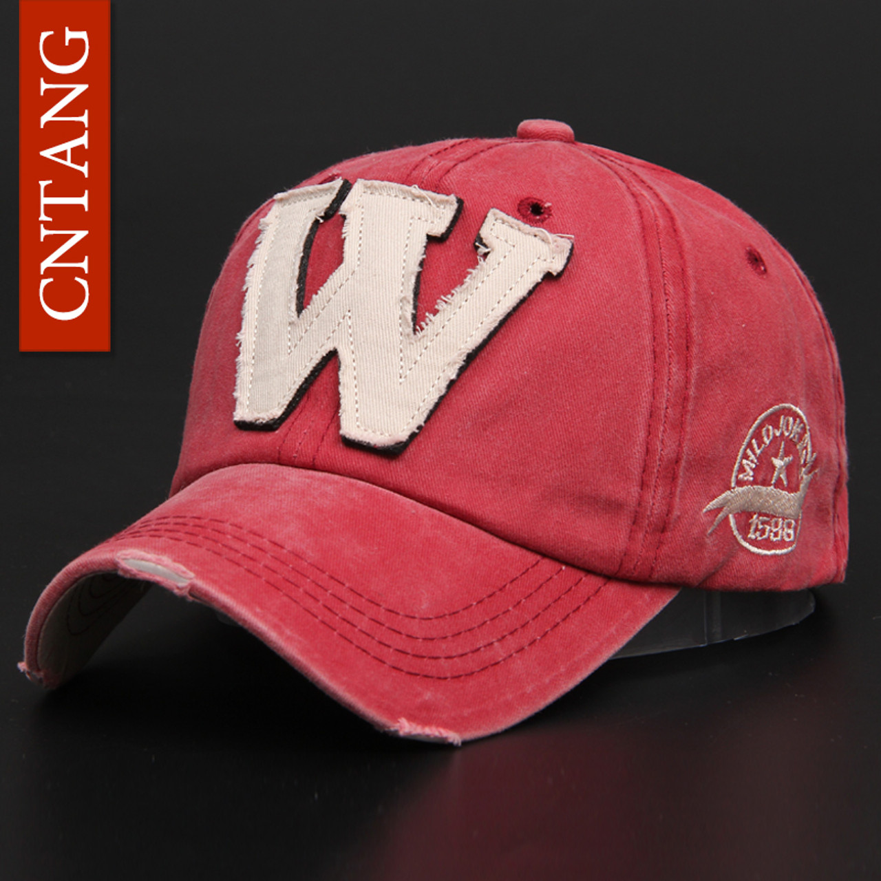 w baseball cap