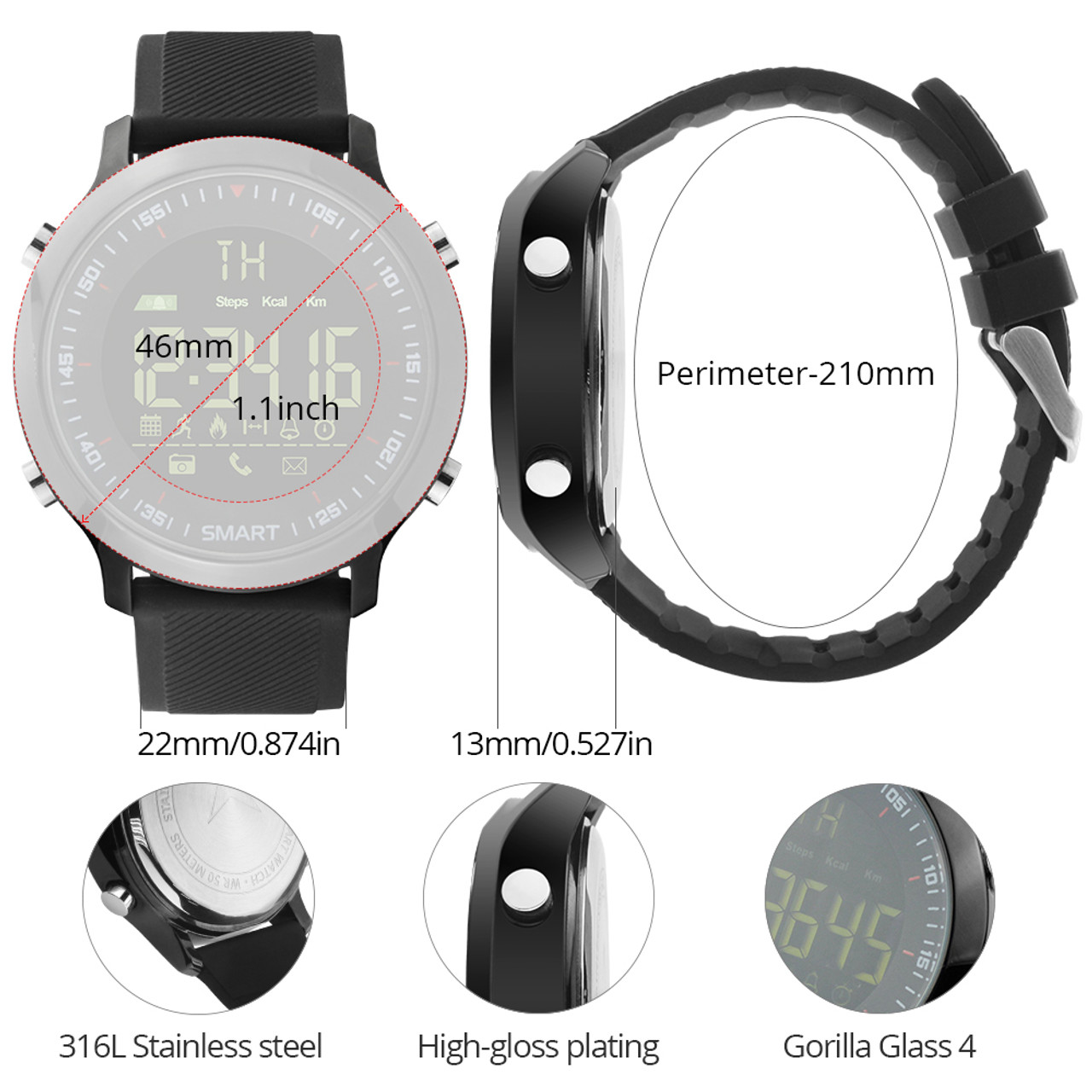 smartwatch ios and android